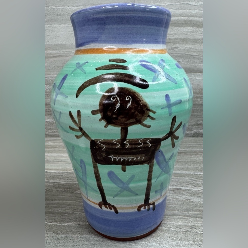 VTG The Potter’s Garden Vase by Georgia Starr Newman of Taos New Mexico - Picture 4 of 10